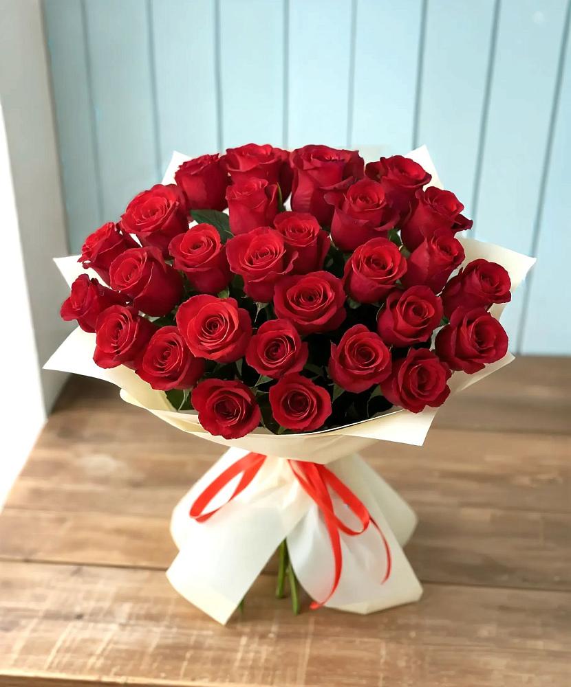 Букет 29 Красных роз в Восточном Забайкальского края
