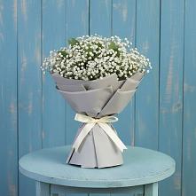 Букет цветов из:  Гипсофила в Восточном Забайкальского края