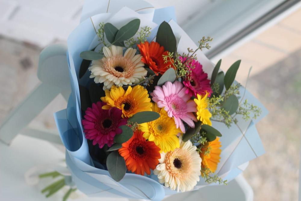 Букет цветов из: Герберы в Восточном Забайкальского края