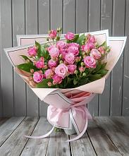 Букет Розовый кустик в Восточном Забайкальского края