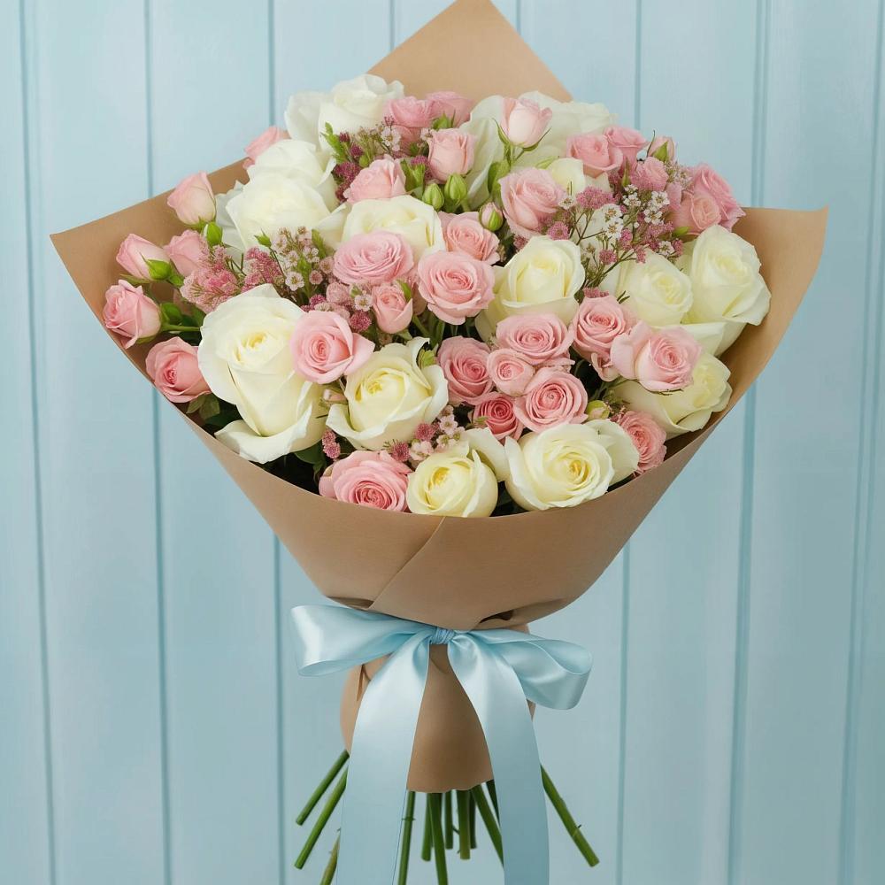 Букет цветов из: Розы в Восточном Забайкальского края