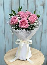 Букет цветов из:  Розы в Восточном Забайкальского края