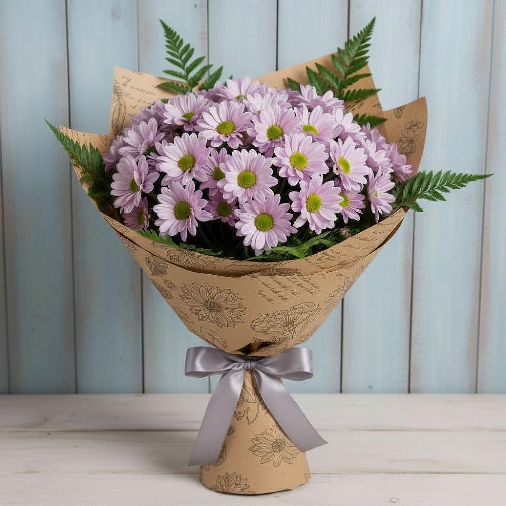Букет цветов из: Хризантемы в Восточном Забайкальского края