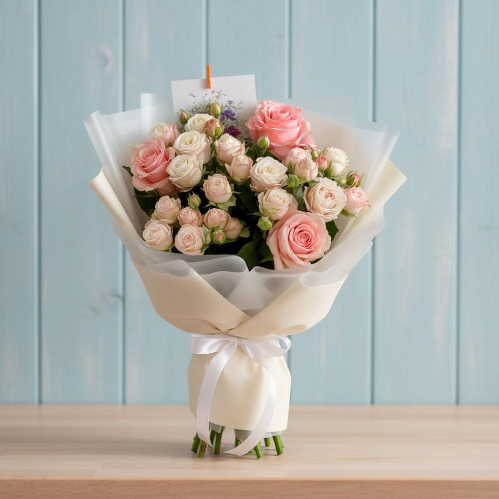 Букет цветов из: Розы в Восточном Забайкальского края