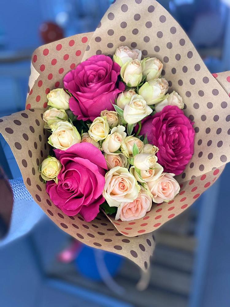 Букет цветов из: Розы в Восточном Забайкальского края