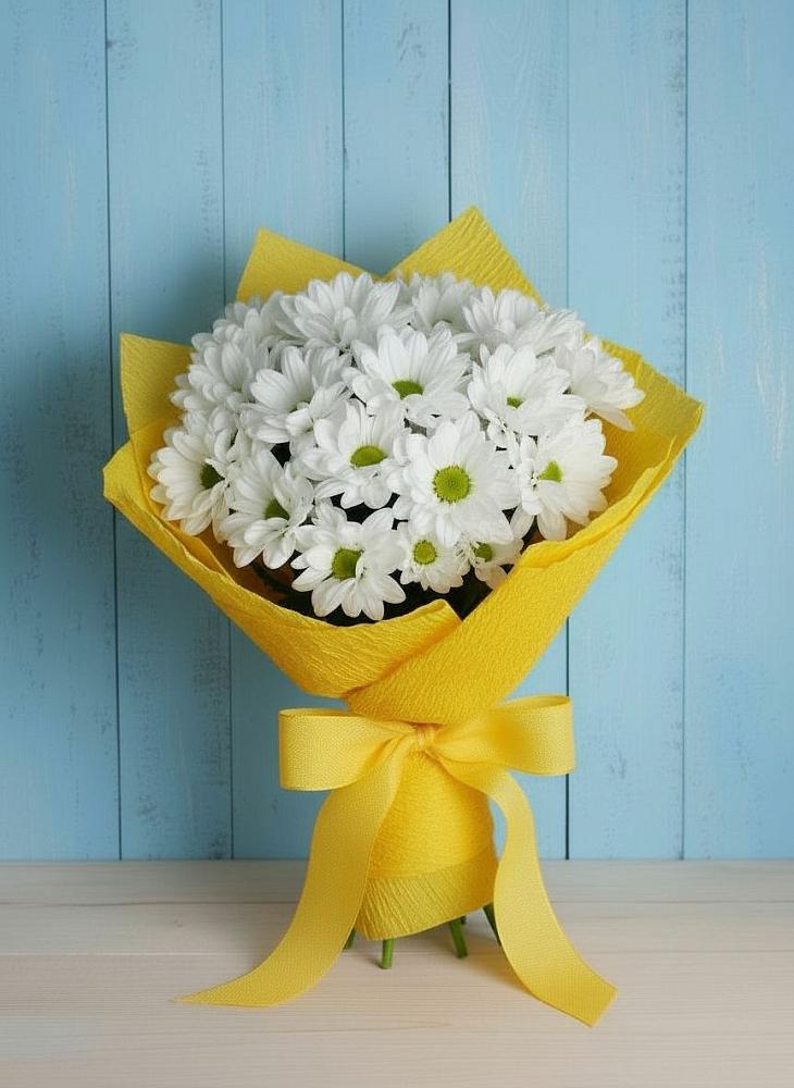 Букет цветов из: Хризантемы в Восточном Забайкальского края