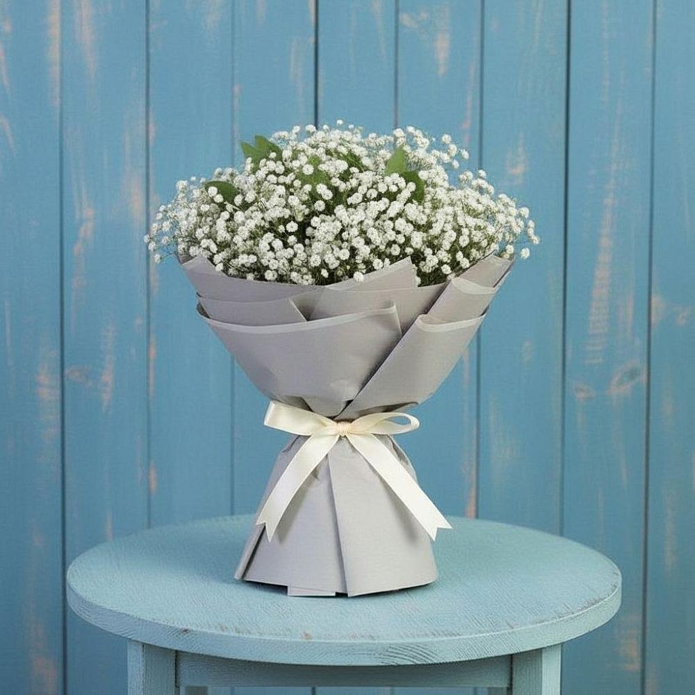 Букет цветов из: Гипсофила в Восточном Забайкальского края