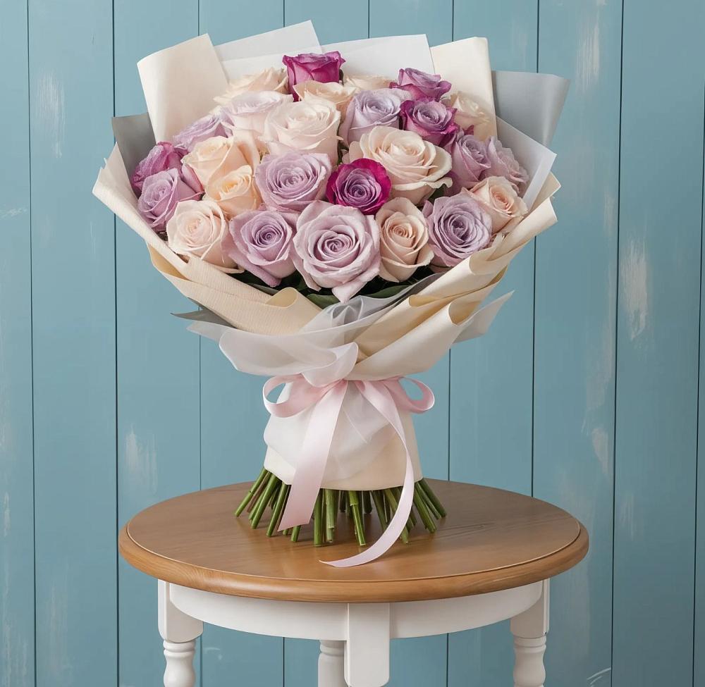 Букет цветов из: Розы в Восточном Забайкальского края