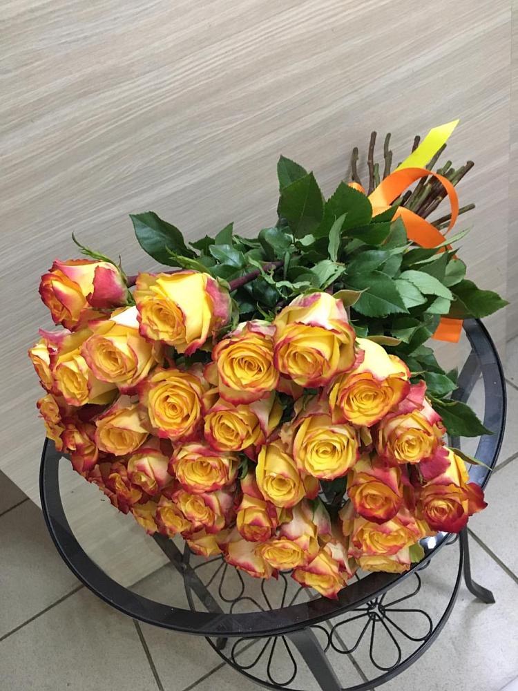 Букет Желтые розы в Восточном Забайкальского края