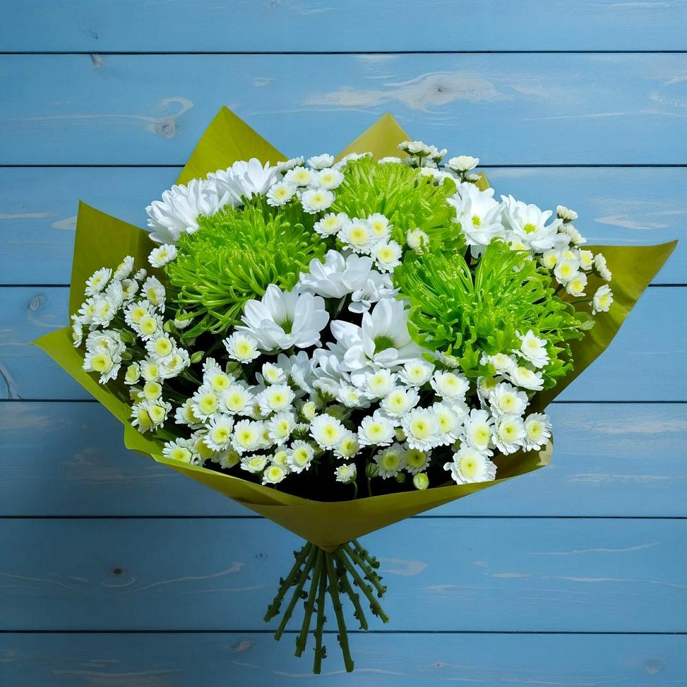 Букет цветов из: Хризантемы в Восточном Забайкальского края