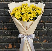 Букет цветов из:  Хризантемы в Восточном Забайкальского края