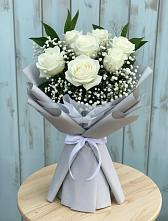 Букет цветов из:  Розы в Восточном Забайкальского края
