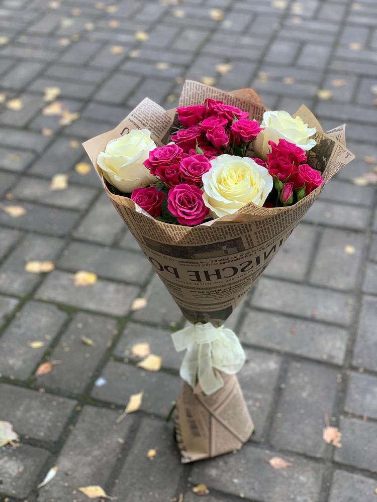 Букет цветов из: Розы в Восточном Забайкальского края