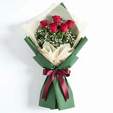 Букет цветов из:  Розы в Восточном Забайкальского края