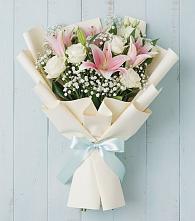 Букет цветов из:  Лилии в Восточном Забайкальского края