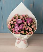 Букет цветов из:  Розы в Восточном Забайкальского края